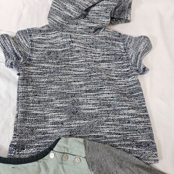 Set Of 3 Assorted Baby Shirts By 7 For All Mankind  Sizes 12M & 18M Mixed - Picture 10 of 11